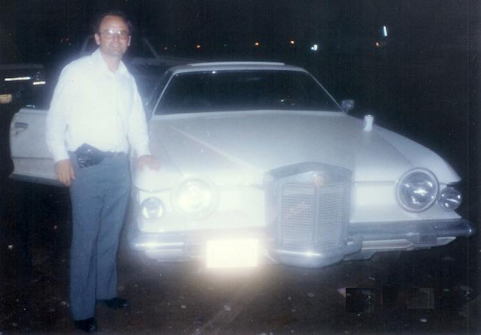 Jim and his Stutz, glowing in the dark ;o)