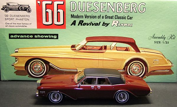 1966 Exner-Duesenberg model by Matrix